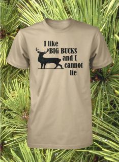 Like Big Bucks and I Cannot Lie Shirt Funny Hunting Shirt Hunter