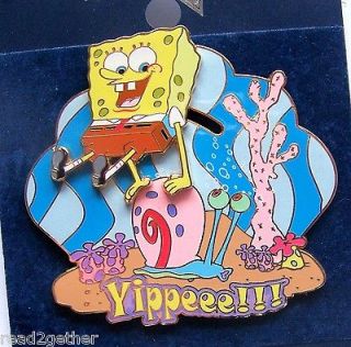 Sponge Bob Jumbo Slider Universal Studios Pin