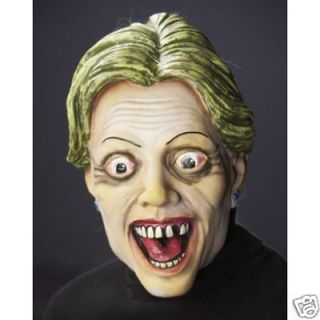 Hellary Zombie Hillary Clinton Political Latex Mask