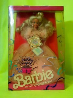 1991 Birthday Surprise Barbie by Mattel ~NRFB~ 3679