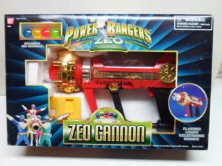 Power Rangers Zeo Role Play Cosplay ZEO CANNON Opened complete unused