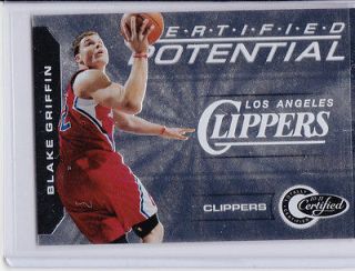 BLAKE GRIFFIN 2011 TOTALLY CERTIFIED POTENTIAL INSERT #189/249