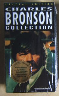 Charles Bronson CHINO, CABO BLANCO, MAN w/ A CAMERA, THE WITNESS 3 VHS