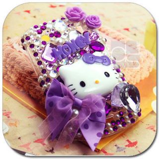 Hello Kitty Bling Hard Skin Case Cover For Blackberry Bold Touch 4G