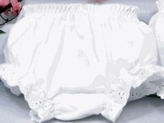 NWOT Baby & Toddler White Eyelet Bloomers Diaper Cover