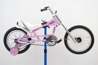 Pink Schwinn Sting Ray Orange County Choppers Training Wheels Bike
