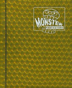 GOLD Yugioh Monster Binder Card Protector 2   POCKET NEW