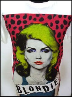 Newly listed New vintage retro 80s Blondie 2 emo rock indie t shirt S