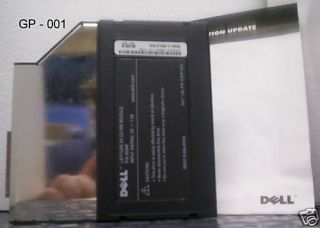 Dell Latitude 8X CD RW Module with 3 CDs