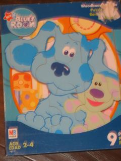 Brand NEW Blues Clues Room Wood Puzzle kids Toddler Wooden Durable