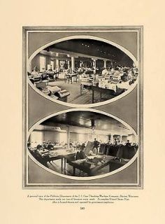 1907 J. I. Case Threshing Machine Publicity Dept. Print ORIGINAL