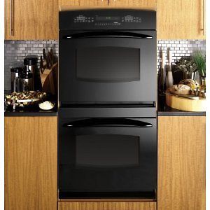 GE Profile 30 Built In Double Oven Black PT958DRBB