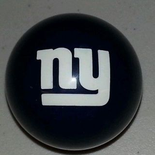 NFL New York Giants Billiard Ball Pool Cue Dark Blue
