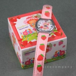 New Strawberry Shortcake Childrens Wristwatch Watch GIRLS DOLLS XMAS