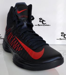 NEW Mens Nike Lunar Hyperdunk 2012 mens basketball shoes flywire. Red