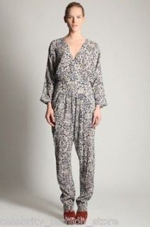 French Connection Confetti Floral 3/4 Sleeve All In One Jumpsuit Dress