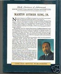 Martin Luther King, Jr. by Robert E. Jakoubek, fully illustrated