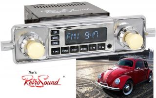 Retro Sound VW Bug/Beetle 63,64,65,66,67 RC900c Radio/RDS/3.5mm AUX IN