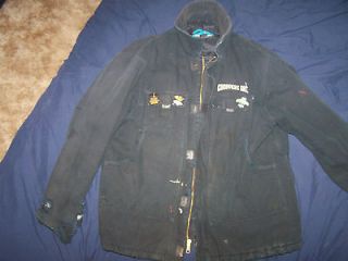BILLY LANE CHOPPERS INC. HEAVY DUTY WINTER SHOP COAT QUILTED COTTON
