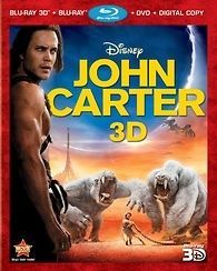 John Carter 3D(Blu ray 3D)(Region FreeABC)
