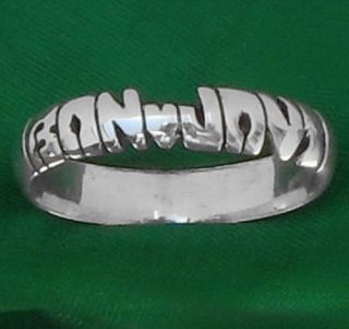 Sterling Silver Engraved Name Ring Faith Size 6