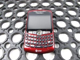 RIM Blackberry Curve 8310 Red AT&T GSM Smartphone