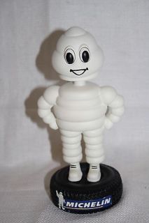 Michelin Man Bibendum Bobblehead Bobble Figure on Tire in Box