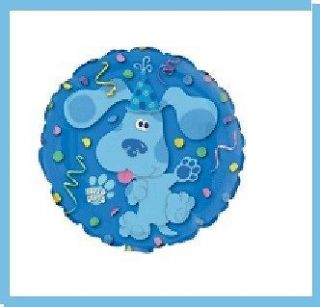 BLUES CLUES balloons party supplies decoration birthday 1ST 2ND 3RD