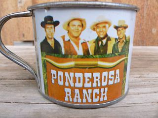 Vintage Bonanza Ponderosa Ranch Coffee Cup