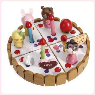 Pretend Play Birthday Cake Candles Funny Toy Great Gift for Kids