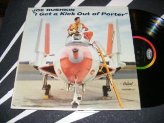 Cool Jet Plane Cover LP JOE BUSHKIN I Get A Kick Out OF