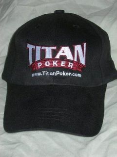 NEW Titan Poker Hat TitanPoker Embroidered Baseball Full Tilt