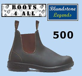 Blundstone 100% Authentic Work Boots 500 Soft Toe Brown Brand NEW All