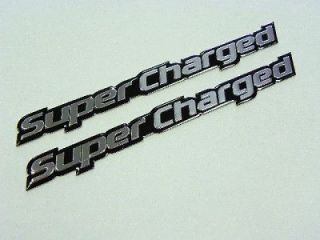 BMW MINI COOPER S SUPERCHARGED ENGINE BADGE EMBLEMS