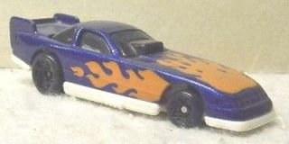 VINTAGE NHRA DRAG DIECAST CARS  3 HOT WHEELS FUNNY CARS  DATED 1993