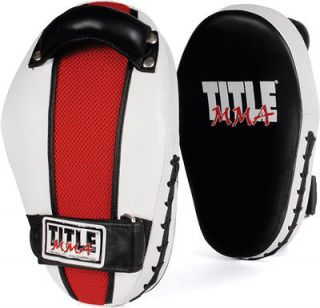 MMA Contoured Strike Muay Thai Pads Kickboxing Equipment Training Gear