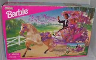 FACTORY SEALED BARBIE 1996  SWEET MAGNOLIA HORSE CARRIAGE AND