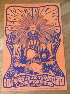 BLACK CROWES fillmore CONCERT POSTER collectible 13x19