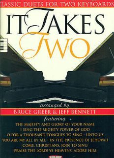 IT TAKES TWO CLASSIC DUETS FOR TWO KEYBOARDS COLLECTORS ITEM ON SALE