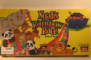 Noahs Rainbow Race Board Game Ages 3   6 yrs. No Reading Required 2