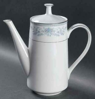 Newly listed REDUCED Noritake China BLUE HILL Pattern Coffee Pot