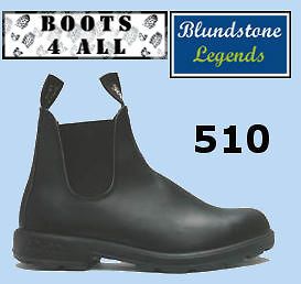 Blundstone 100% Authentic Work Boots 510 Soft Toe Black Brand NEW All