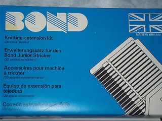 BOND Knitting Machine Bond 30 Needle Extension Kit NEW