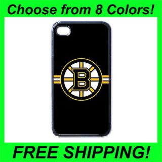 boston bruins ice hockey team iPhone 4 or 4S Hard Plastic Black case