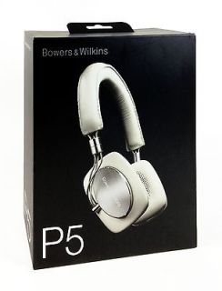 Bowers & Wilkins BW P5 Mobile IVORY WHITE HeadPhones FREE SHIP USA