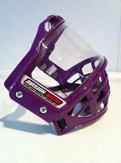 Boulder Hockey Shield, A Vision Ahead all polycarbonate two piece mask