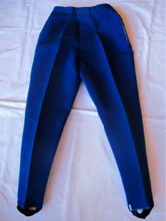 VTG 40s 50s Bogner Stretch Wool High Waisted Stirrup Ski Pants S/4