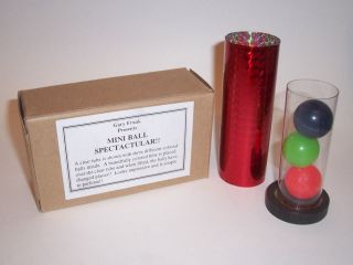 Ball Spectacular Magic Trick By Gary Frank Clear Tube Bouncy Balls