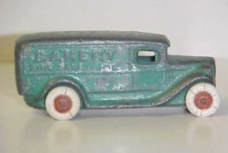 VINTAGE BARKLEY BV131 BAKERY DELIVERY METAL TRUCK EARLY1930S