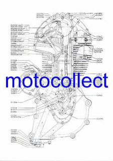 AJS 7RMATCHLESS G50 EngineFactor y Technical Drawing